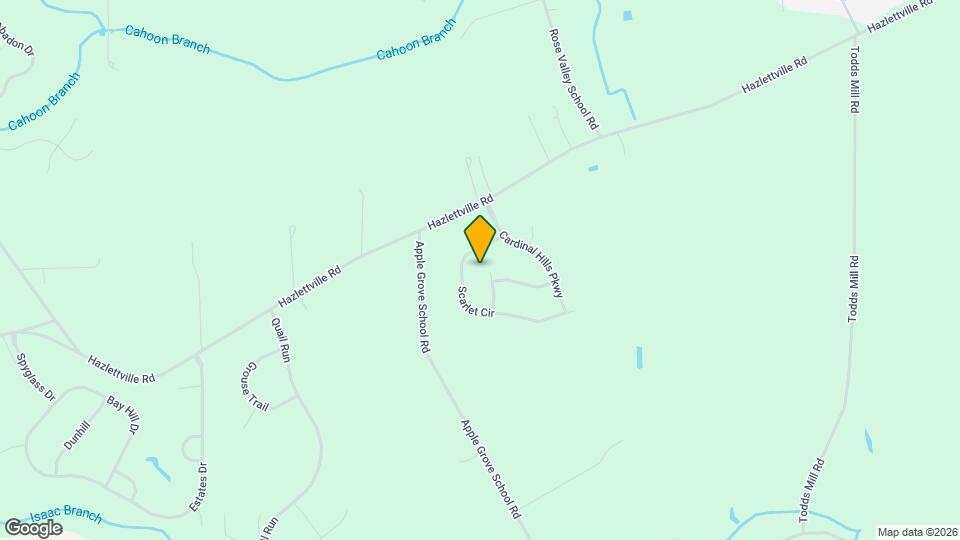 85 Redcrest Ct Map and Location Details