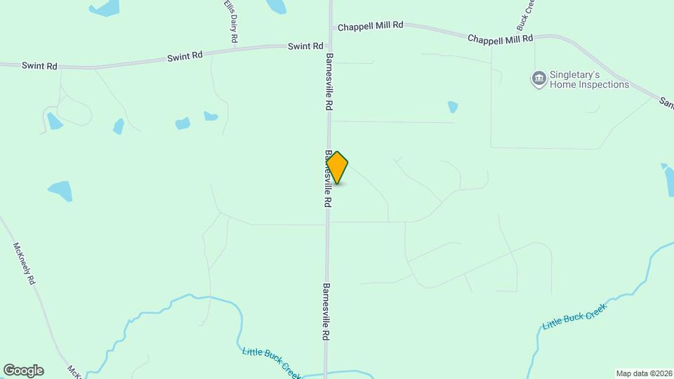 2495 Barnesville Rd Map and Location Details