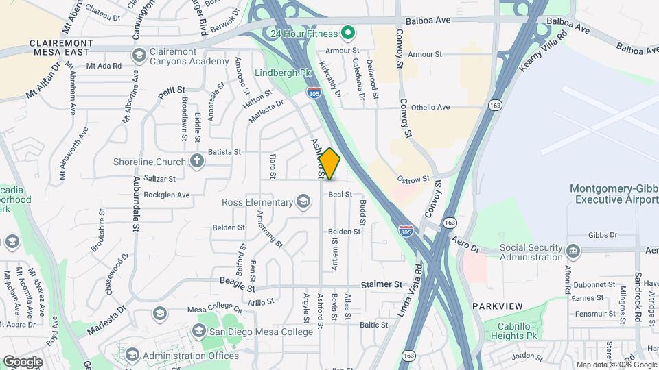 7517 Salizar St Map and Location Details