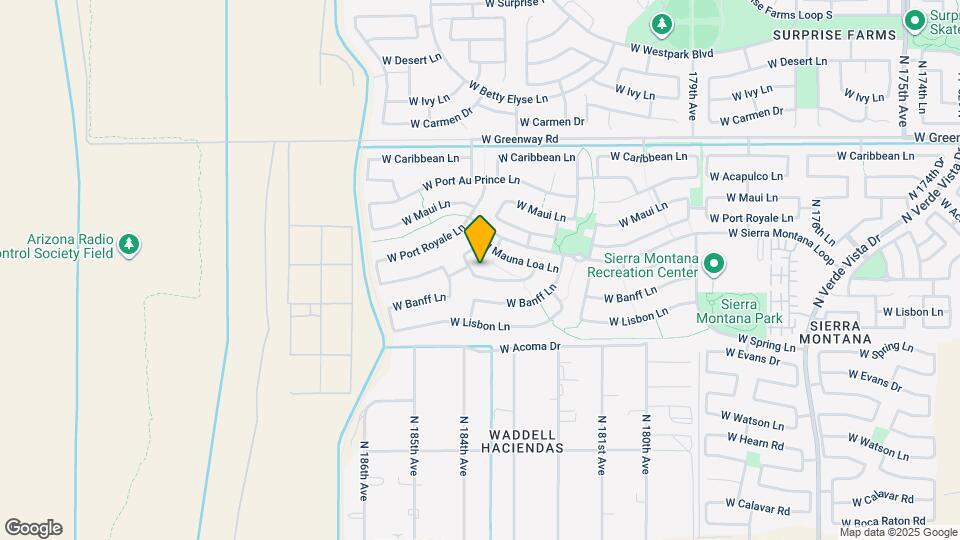 18330 W Woodrow Ln Map and Location Details