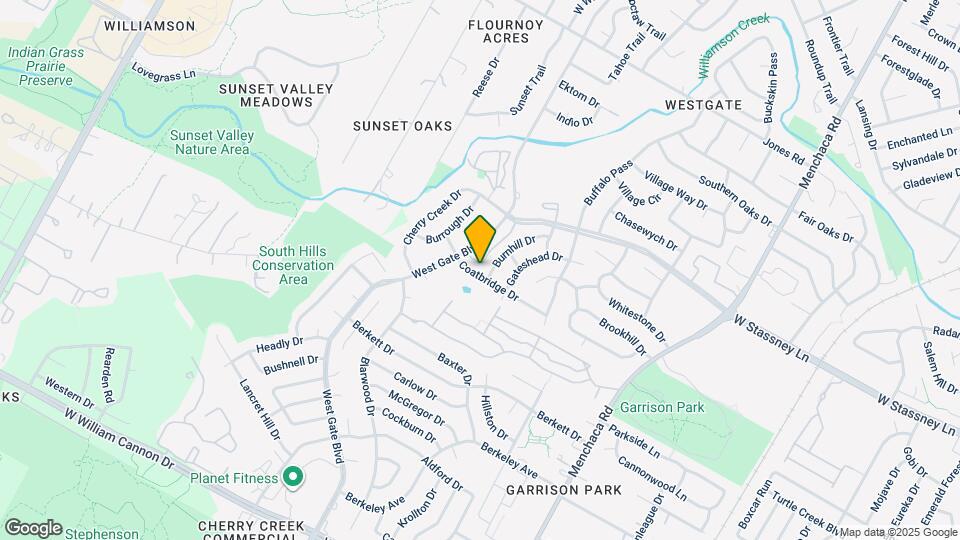 2610 Coatbridge Dr Map and Location Details