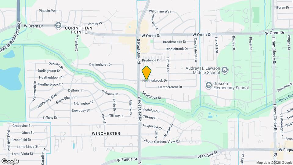 5427 Heatherbrook Dr Map and Location Details