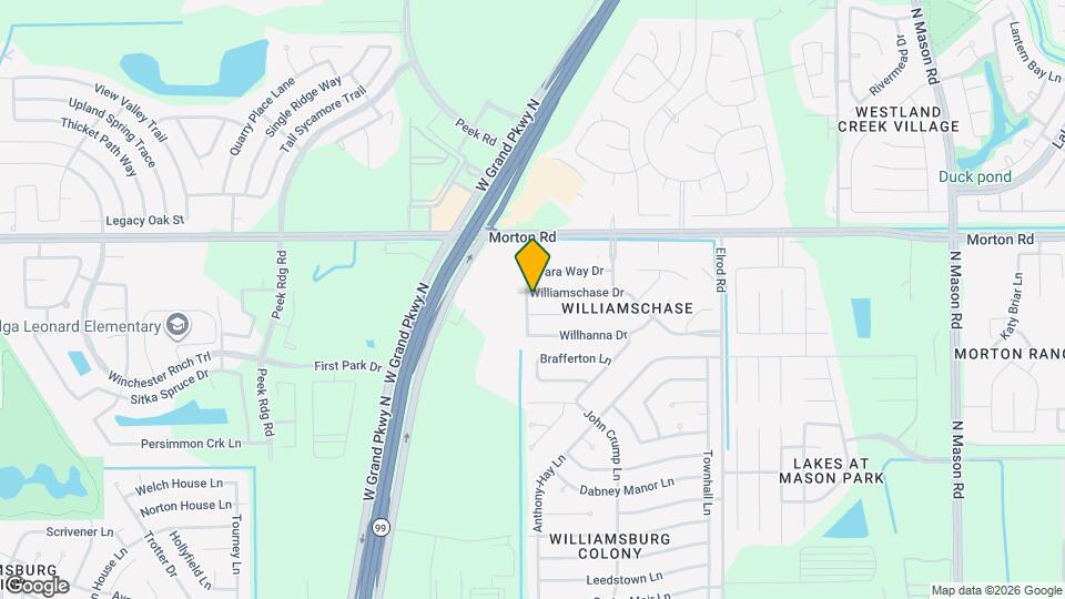 22823 Williamschase Dr Map and Location Details