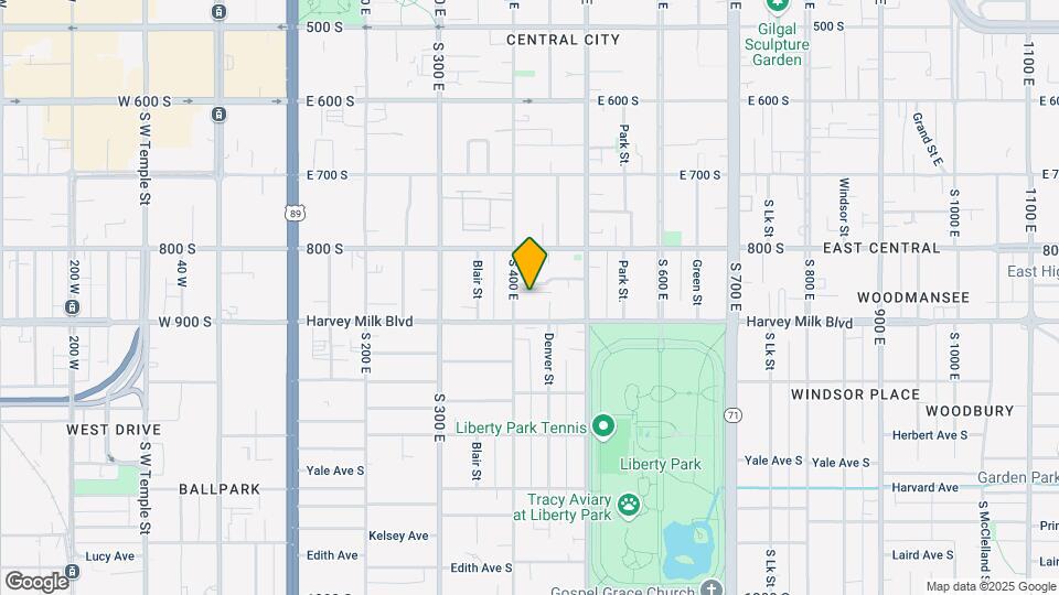 412 E Van Ness Pl Map and Location Details