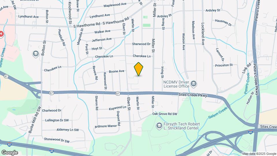 2059 Finchley St Map and Location Details