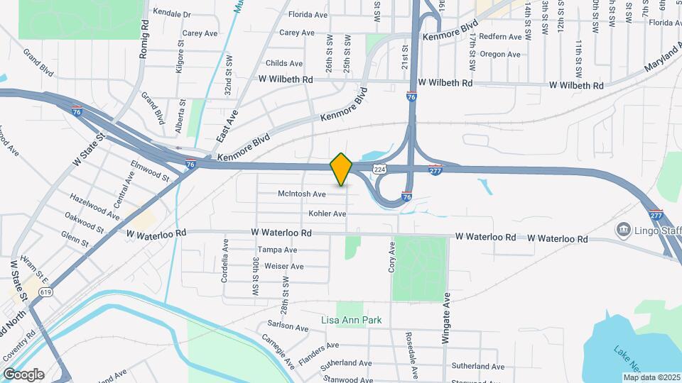 1143 McIntosh Ave Map and Location Details