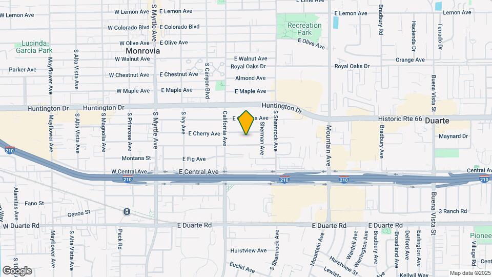 502 E Cherry Ave Map and Location Details