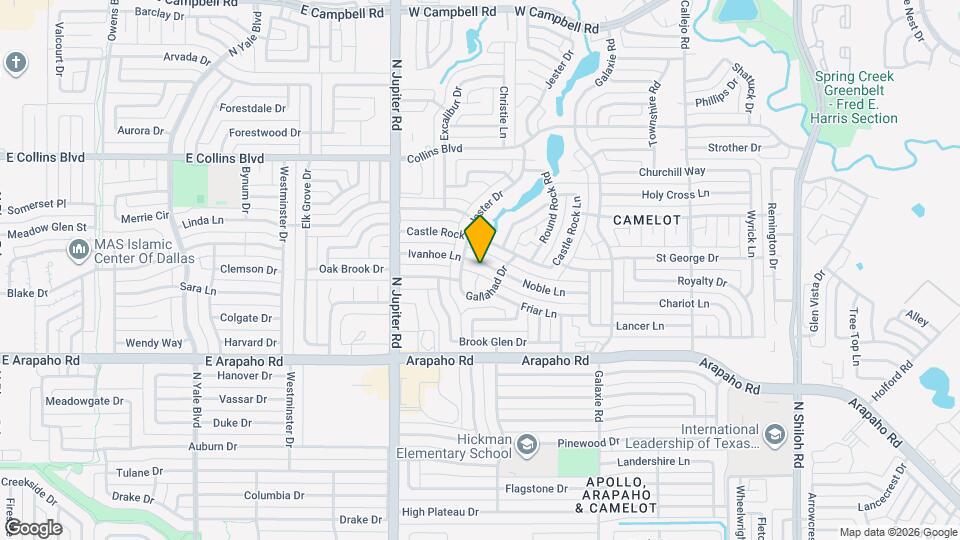3314 Ivanhoe Ln Map and Location Details