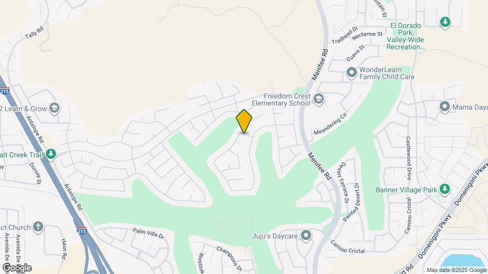 28667 Peach Springs Dr Map and Location Details