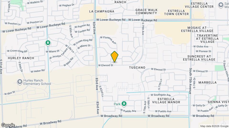 3522 S 81st Dr Map and Location Details