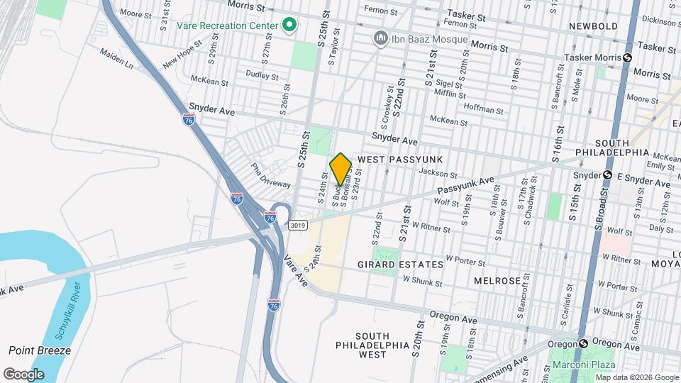 2311 S Bucknell St Map and Location Details