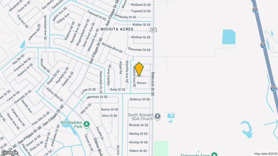 1624 Javier St, Unit A Mapa y Detalles de la Ubicación