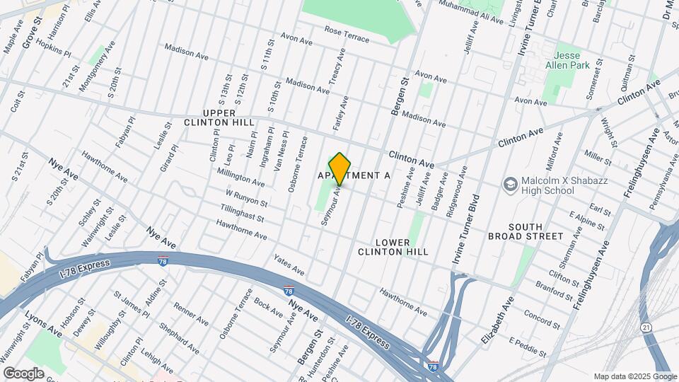 166 Seymour Ave Map and Location Details