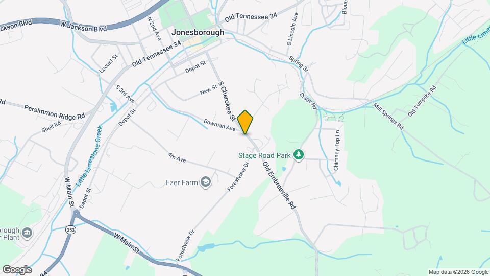 712 S Cherokee St Map and Location Details