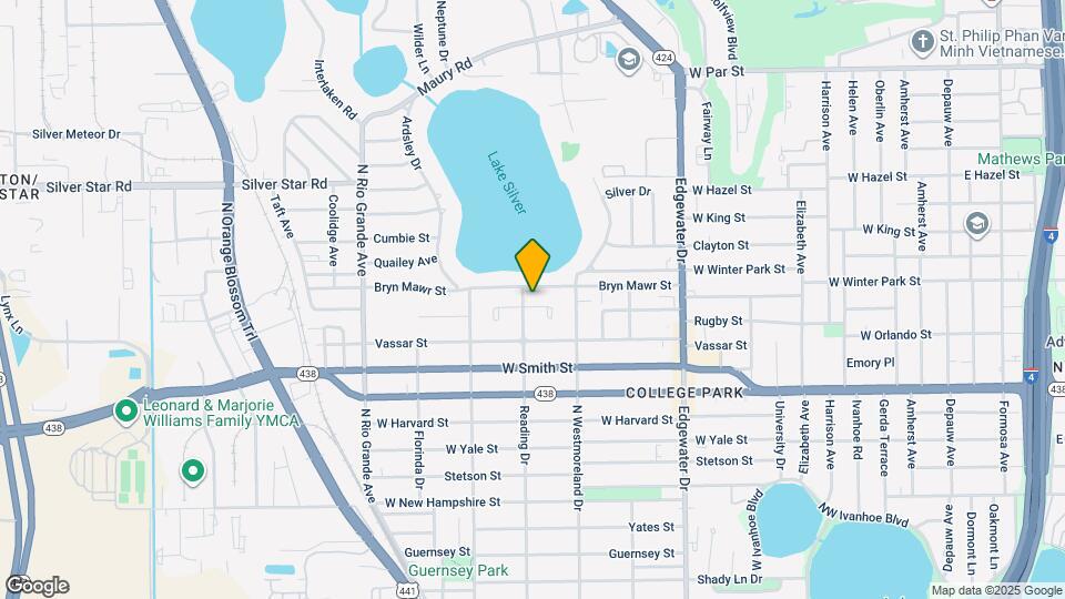 1111 Eastern Way Map and Location Details