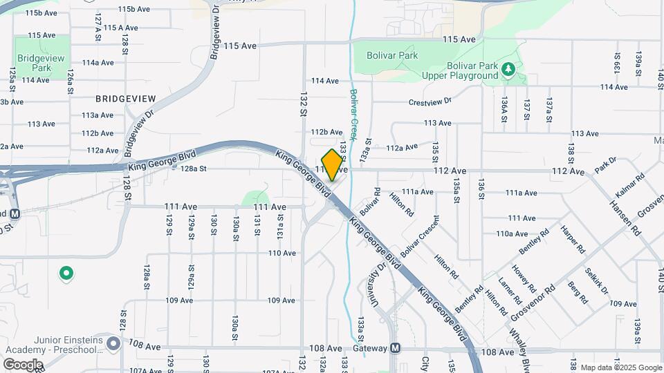 13245 King George Blvd Map and Location Details