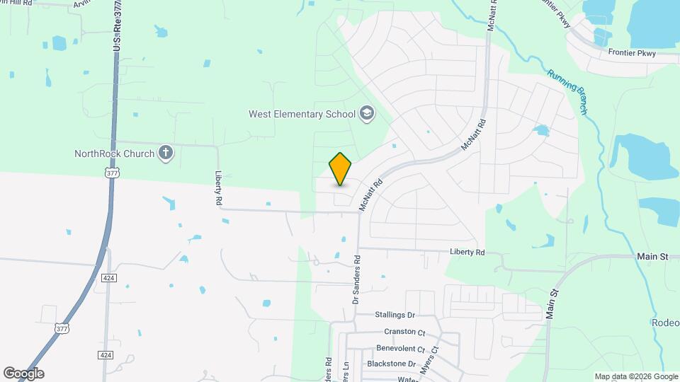 9809 Gooseneck Dr Map and Location Details