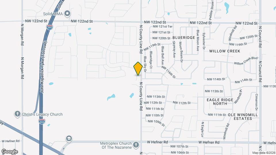 11602 Mackenzie Wy Map and Location Details