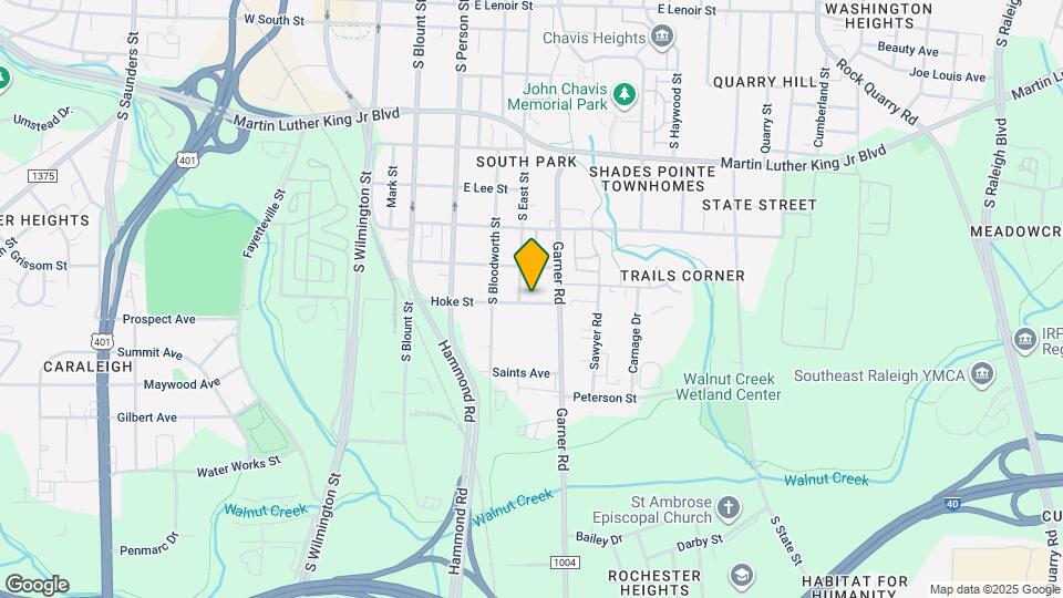 509 Hoke St Map and Location Details