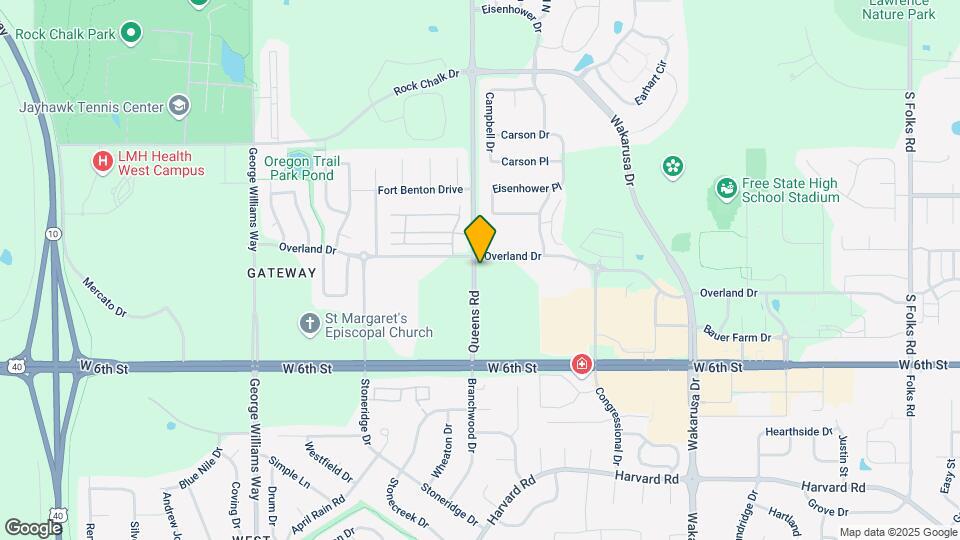 Overland Pointe Townhomes Map and Location Details
