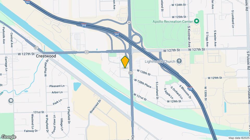12715 S La Crosse Ave Map and Location Details