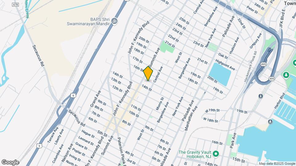 713 15th St Map and Location Details