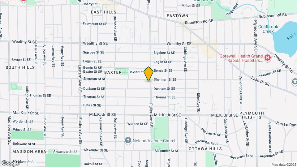 613 Fuller Ave SE Map and Location Details