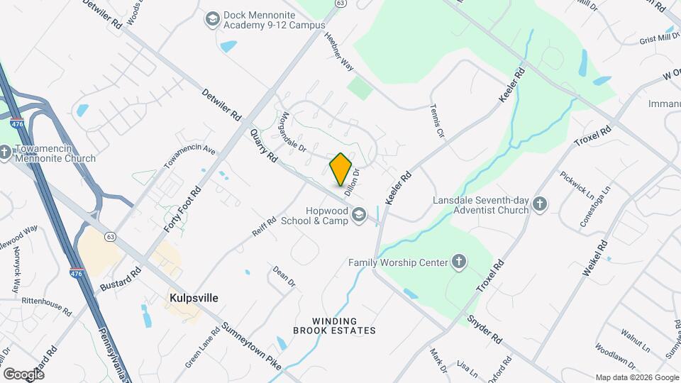 1218A Crosshill Ct Mapa y Detalles de la Ubicación