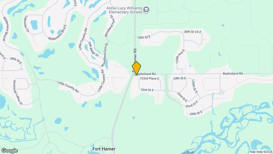 2382 123rd Terrace E Mapa y Detalles de la Ubicación