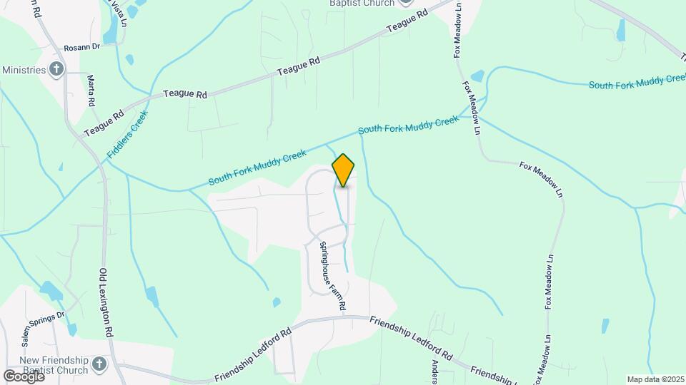 5315 Springhouse Farm Rd Map and Location Details