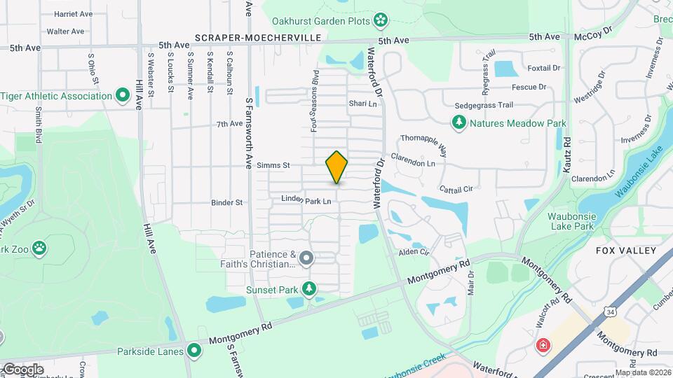 805 Serendipity Dr Map and Location Details