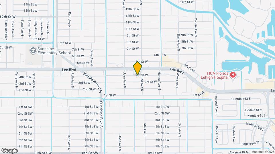 2905 4th St W Map and Location Details