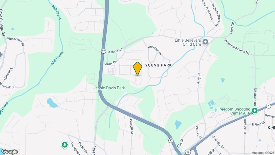 6616 Killington Ct Map and Location Details