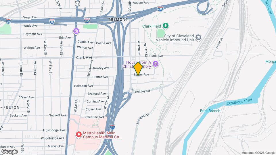 1321 Buhrer Ave, Unit 3 Map and Location Details