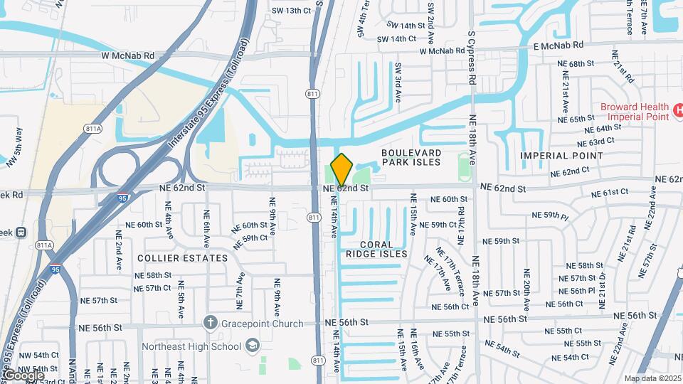 1400 NE 62nd St Mapa y Detalles de la Ubicación