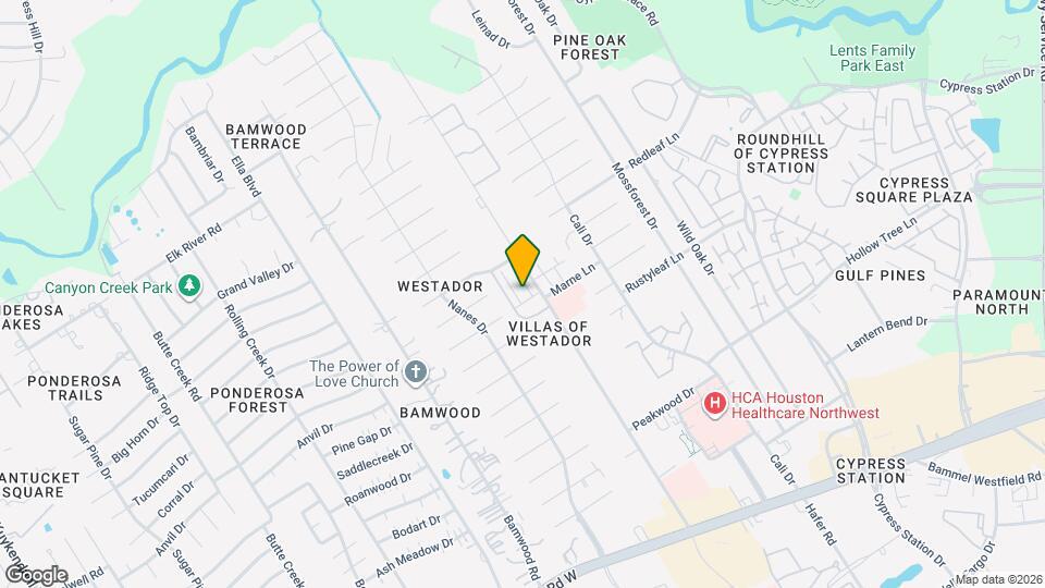 17473 Red Oak Dr Map and Location Details