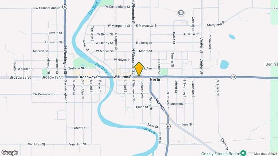 118-120 E Huron St Map and Location Details