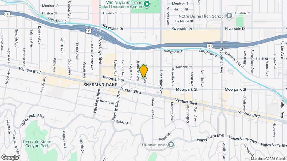 4419 Calhoun Ave Mapa y Detalles de la Ubicación
