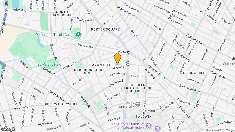 17 Arlington St Mapa y Detalles de la Ubicación