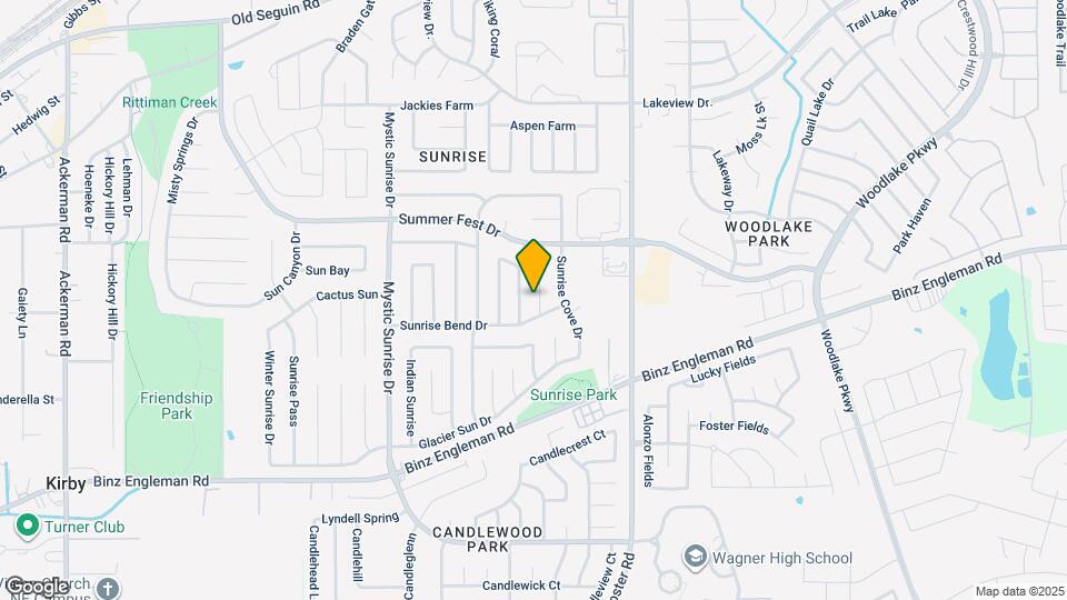 4111 Sunrise Crest Dr Map and Location Details