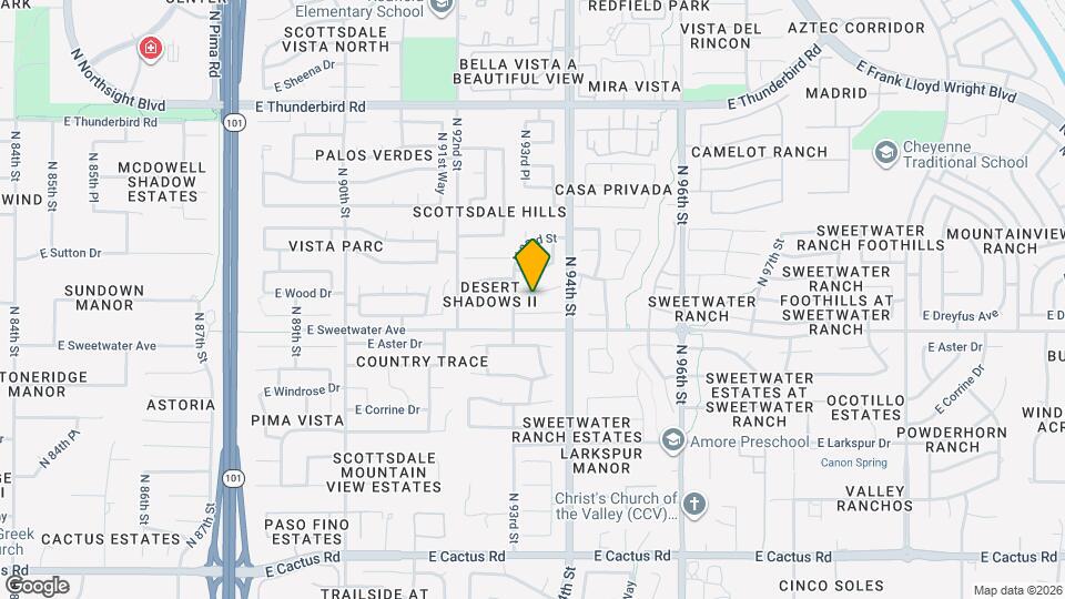 9331 E Wood Dr Map and Location Details