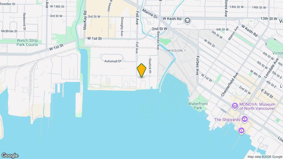 785 Harbour Wy, Unit 4** Map and Location Details