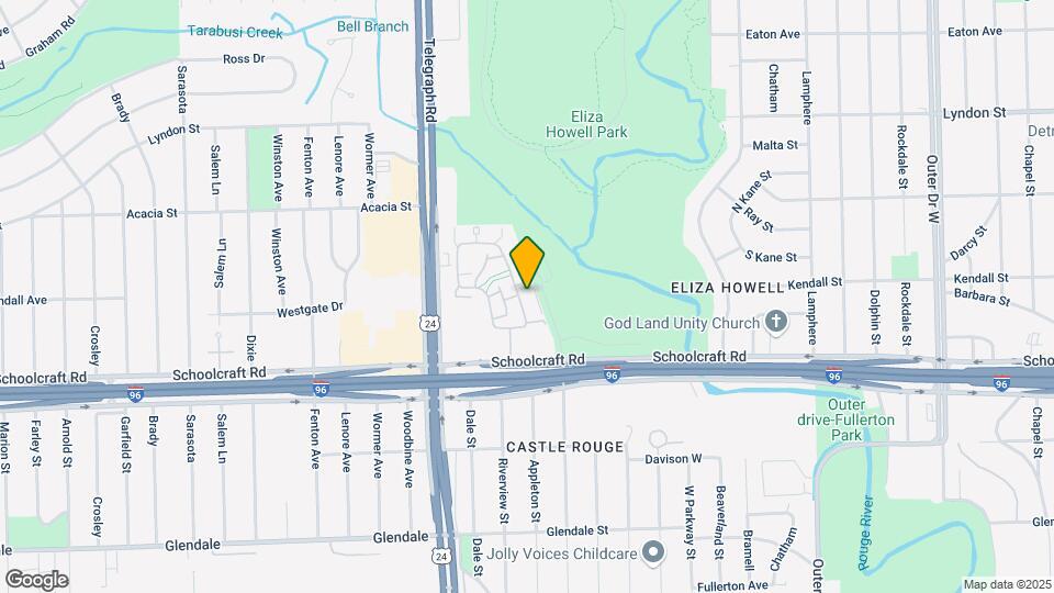 14170 Riverview St Map and Location Details