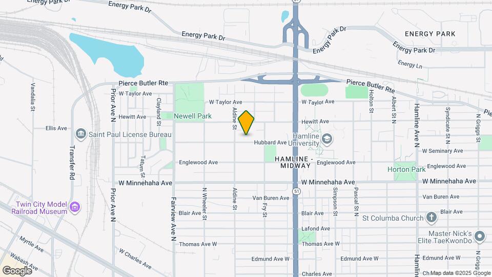 1679 Hubbard Ave Map and Location Details