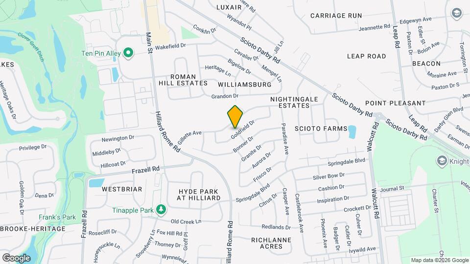 5288 Goldfield Dr Map and Location Details