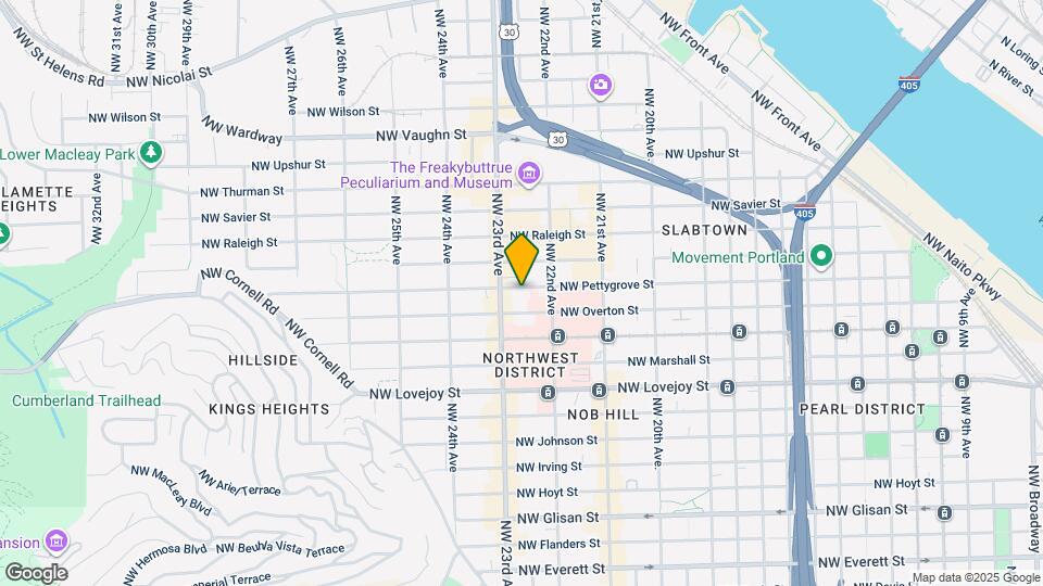 Petty Mapa y Detalles de la Ubicación