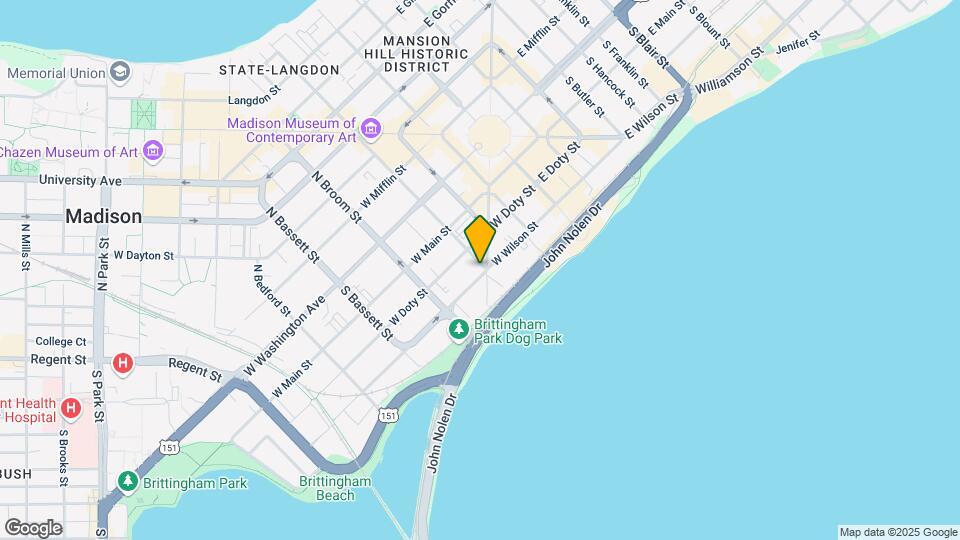 302 W Wilson St Mapa y Detalles de la Ubicación
