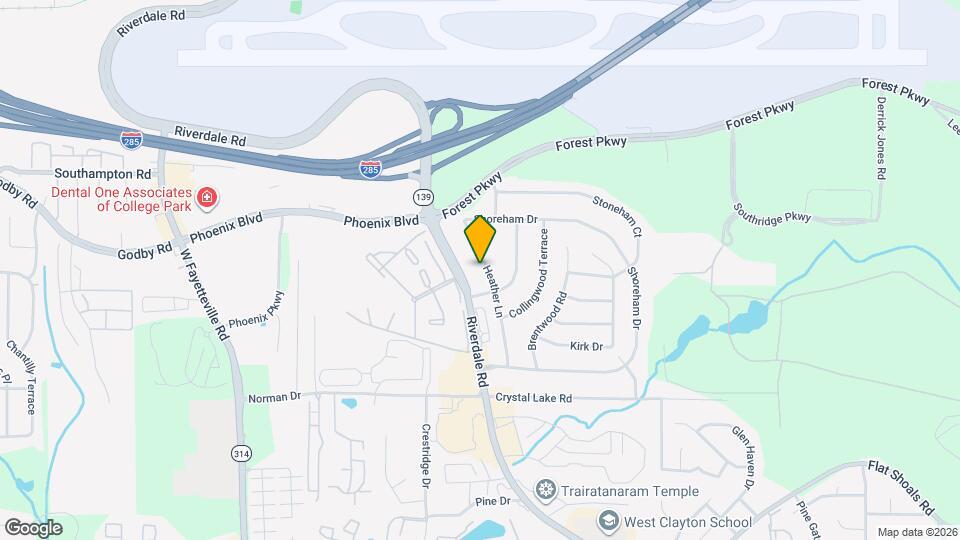 5213 Heather Ln Map and Location Details