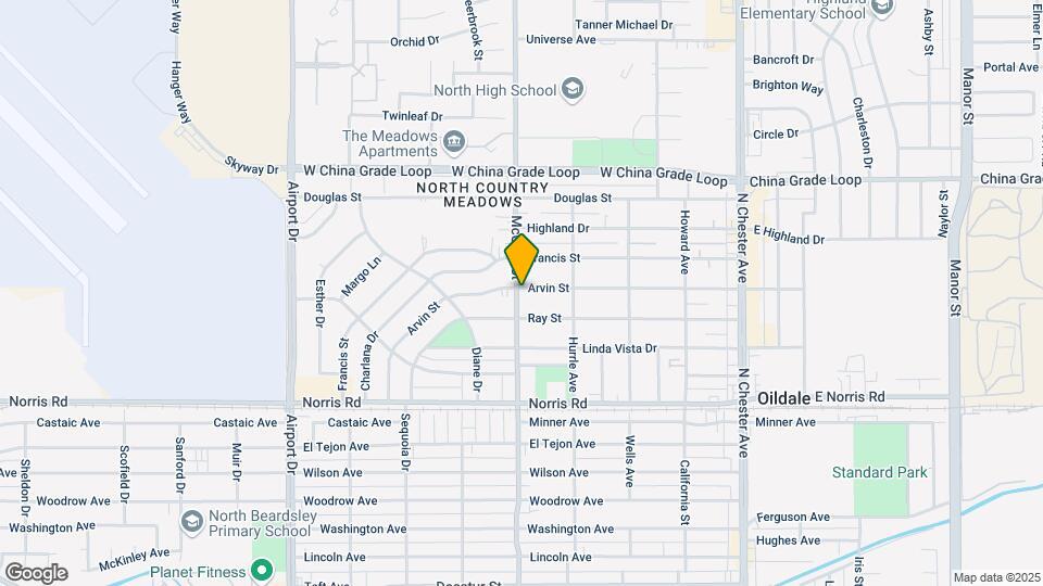 447 Arvin St-Unit -447 Arvin Ave Map and Location Details
