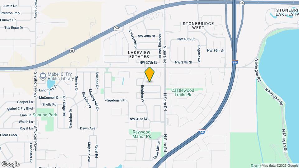 10633 NW 34th St Map and Location Details